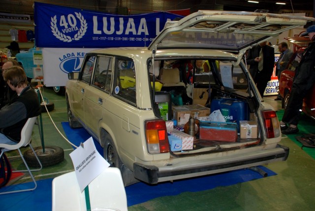 Classic Motor Show в городе Лахти, Финляндия