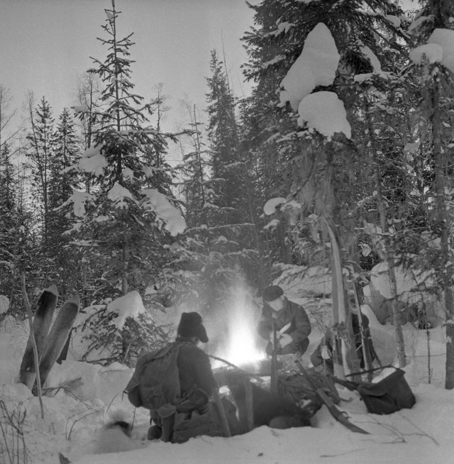 1950-е. Охота в Сибири на фотографиях Марка Степановича Редькина