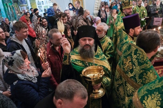 Карантин и вербное воскресенье