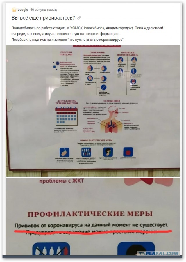 Вакцинацию от COVID-19 предложили сделать обязательной для всех