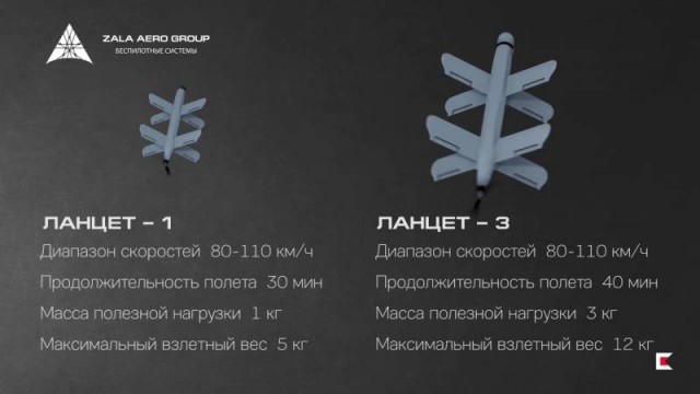 Работа боеприпаса "Ланцет".