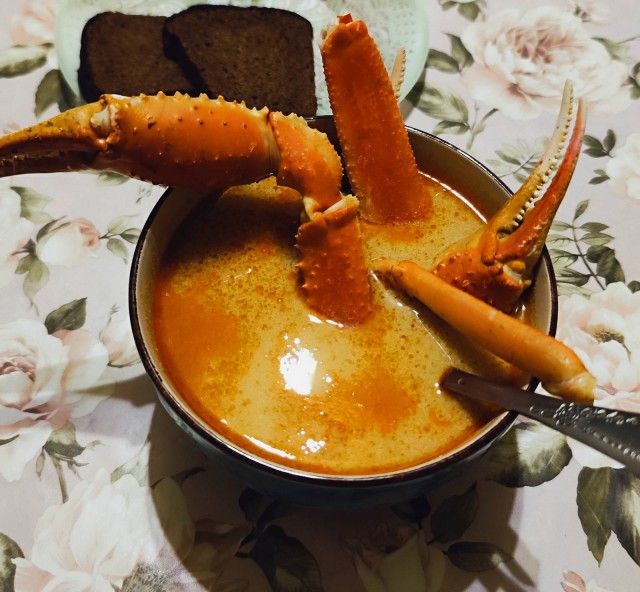 Я никогда не ел мясо краба
