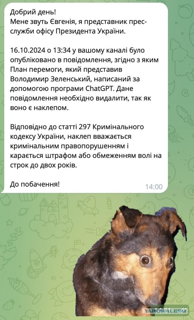 Зеленский представил план победы