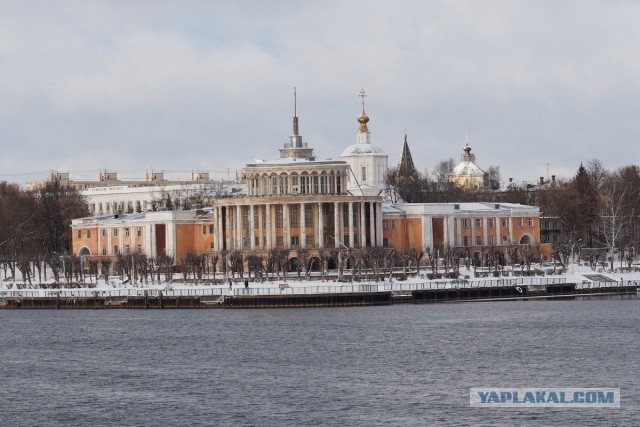 В Твери обрушилось здание речного вокзала