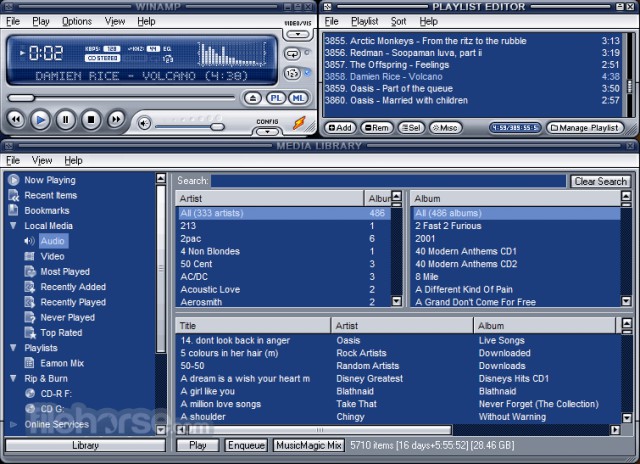 Легендарный Winamp теперь и в браузере!