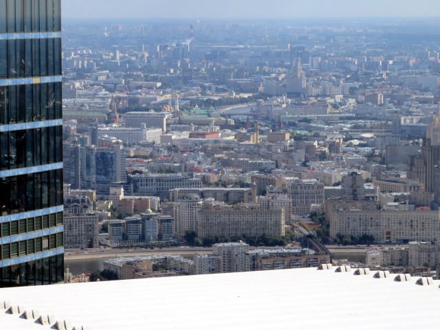 Москва с высоты 365 метров