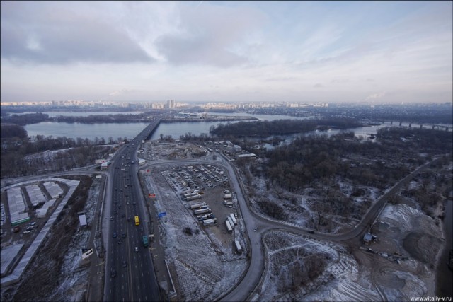 Киев: Московский Мост (20 фото)