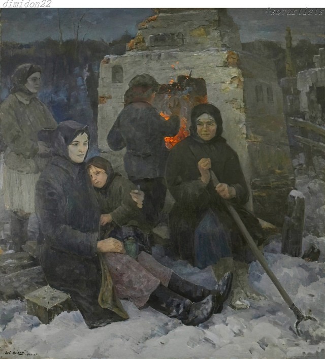 Великая Отечественная война в живописи
