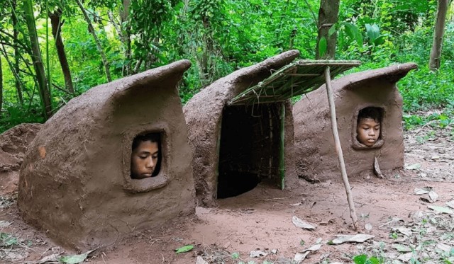 Дома научились строить из грязи