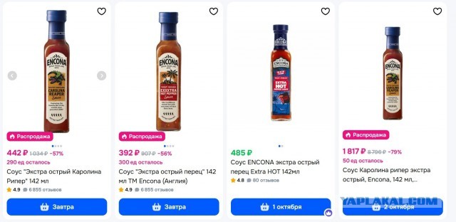 Шрирача или Табаско?