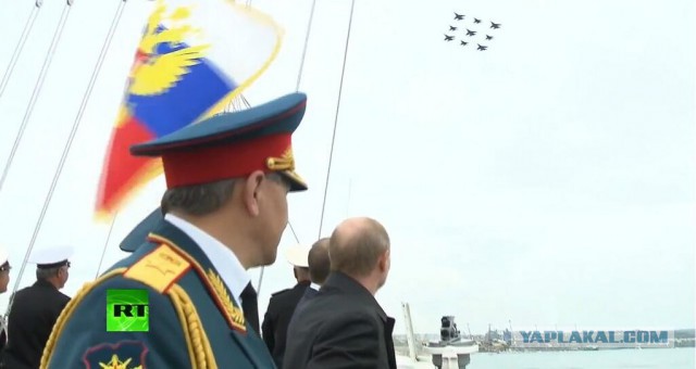 Путин прибыл в Крым по случаю Дня Победы