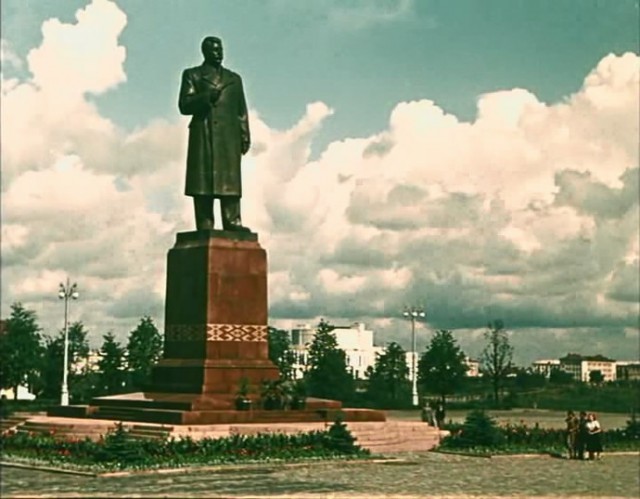 Стоп кадр: Минск 1953 года в цвете