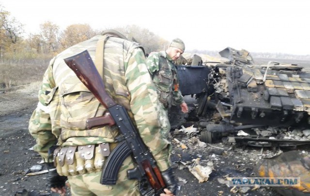Зачистка аэропорта от войск украинских ВС