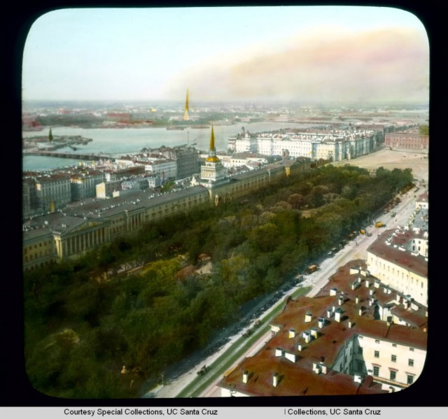 Фотографии довоенного Ленинграда 1931 года в цвете