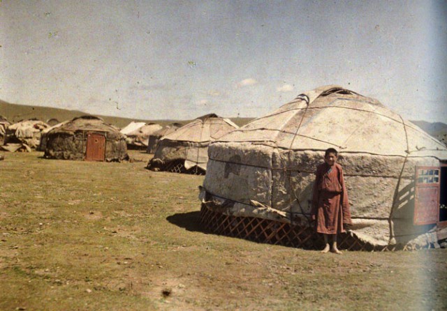 Монголия 1913 года в цвете