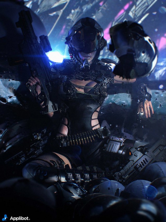 Рисунки: фантастика, фентези, Sci-Fi