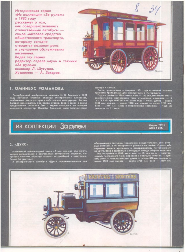 Журнал "За рулем" за 1985 год