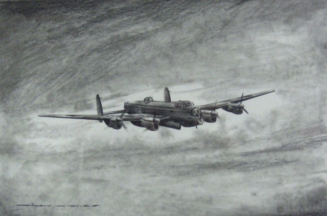 Авро Ланкастер - самый лучший и самым массовый тяжелый бомбардировщик Великобритании