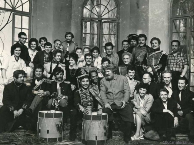 В память о съёмках...