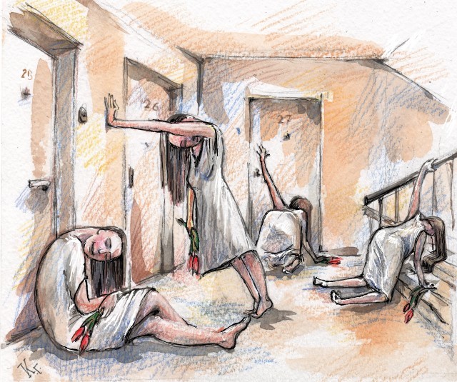 "Звонок" или вечер 8 марта.