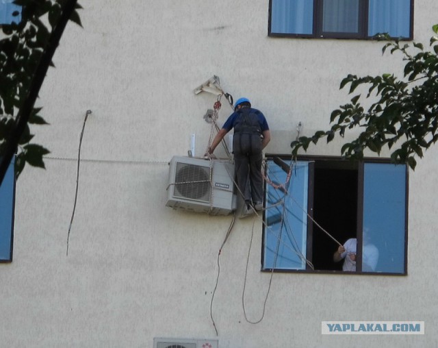 Промальп на монтаже кондиционеров