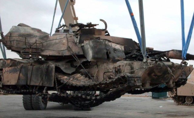 Косметический ремонт М1 Abrams