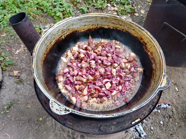 Блюда для казана, на природе и свежем воздухе