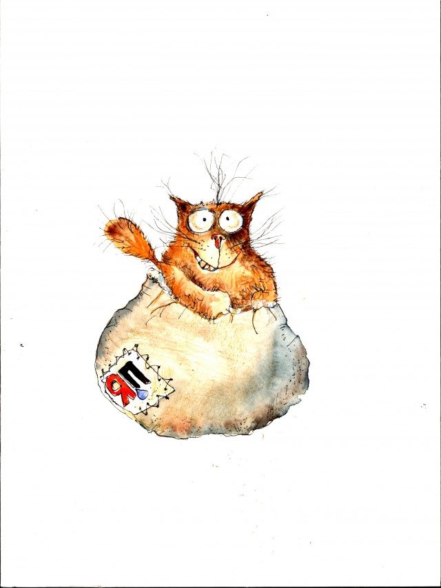 И опять трудноузнаваемые персонажи от малоизвестного художника