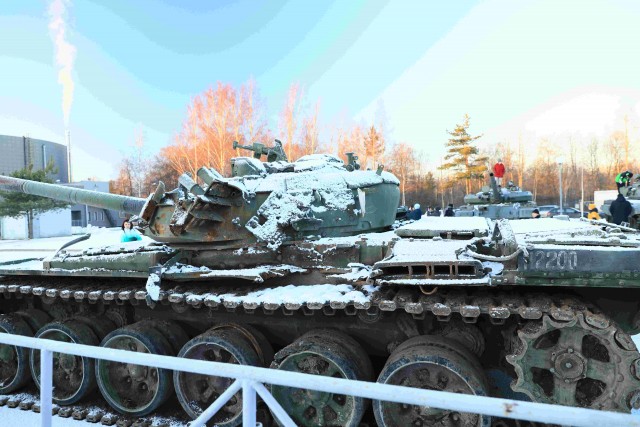 Выставка украинской техники в городе на Неве