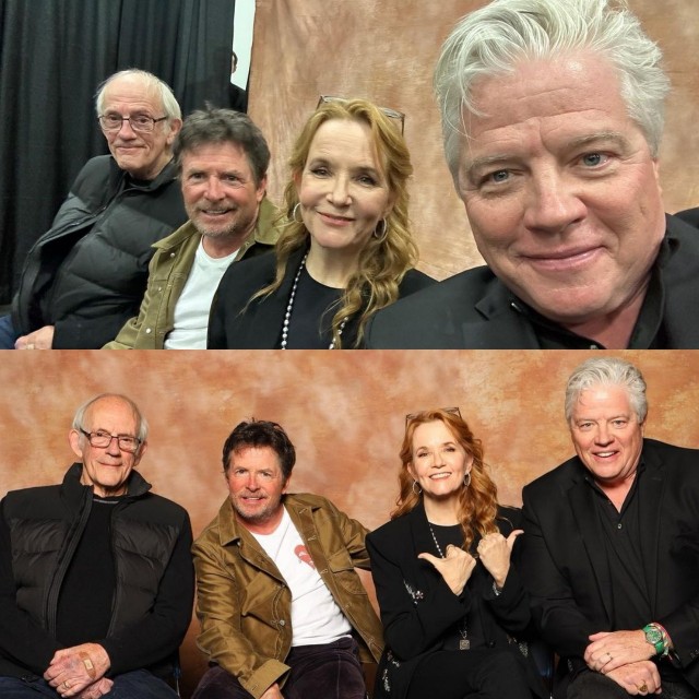 «Назад в будущее» 38 лет спустя: Док, Марти, Лоррейн и Биф