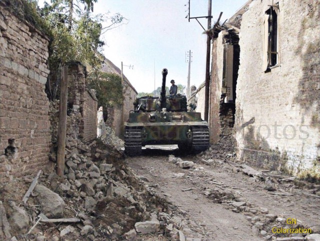 Цветные фотографии бронетехники времён Второй мировой войны
