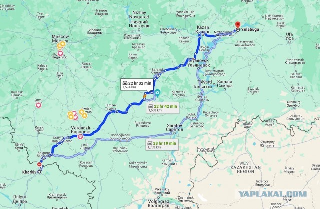 Нападение дронов на Нижнекамский НПЗ и Елабугу