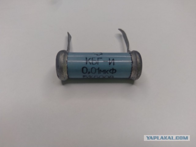 Рассказываю про конструкцию конденсаторов КБГ-И