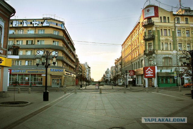 Самара без людей.