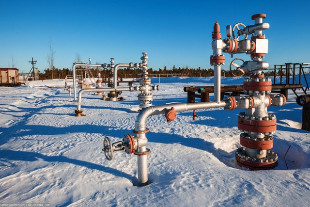 Как добывают газ. Репортаж с буровой.