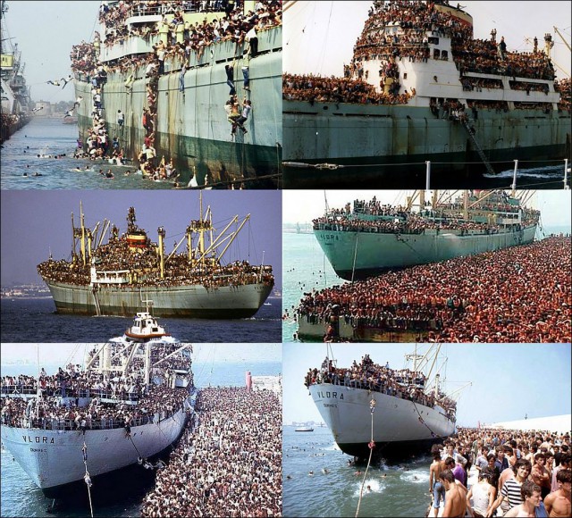 Это не сирийские беженцы — это «сладкий корабль»
