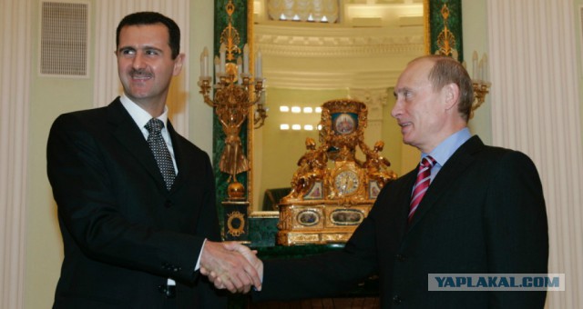 Башар Асад в Москве