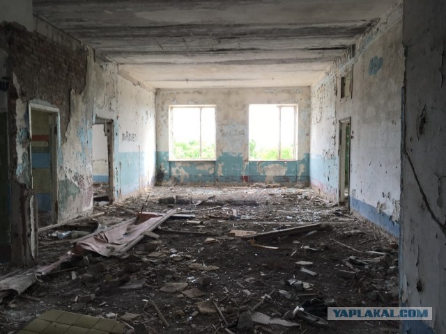 Заброшенная воинская часть на Донузлав