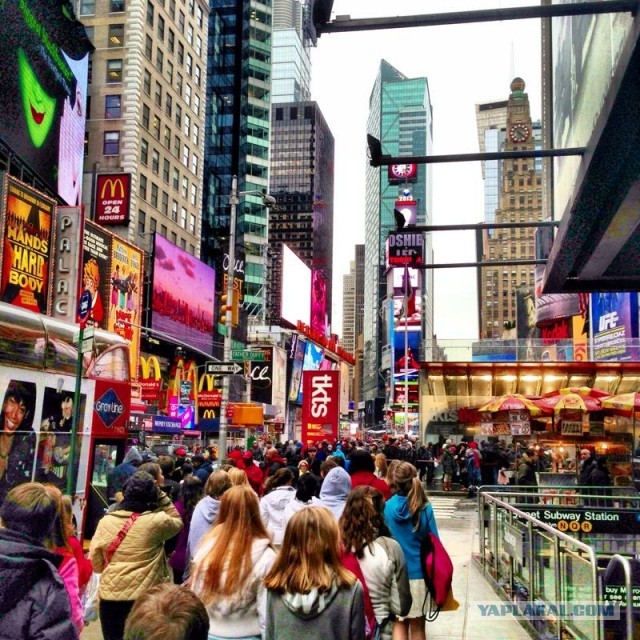Как я в NYC ездил.
