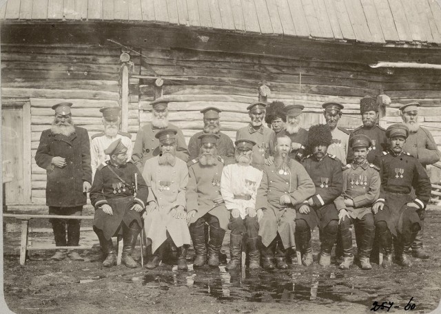 Сибирское казачье войско 1909г. Лица. Виды