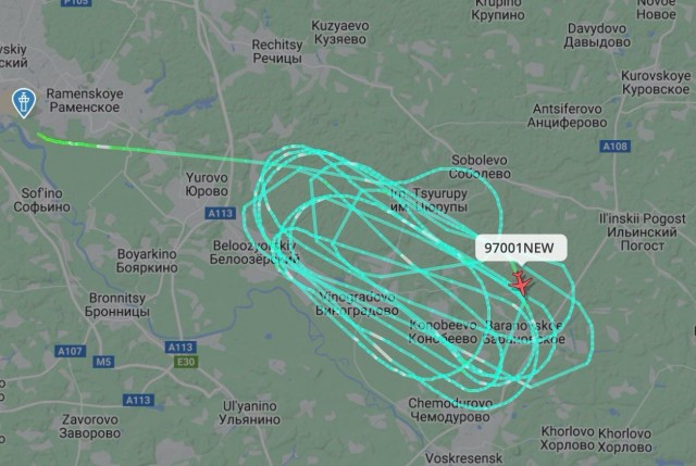 Sukhoi Superjet 100NEW-95 разбился под Коломной после вылета на испытания с аэродрома Жуковский
