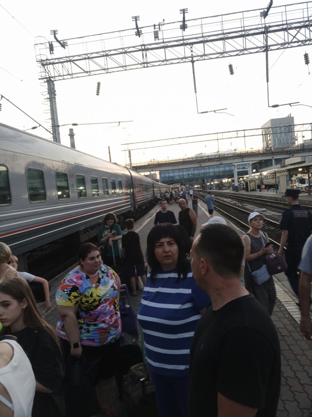 Сегодня была тема, что на море нет людей.