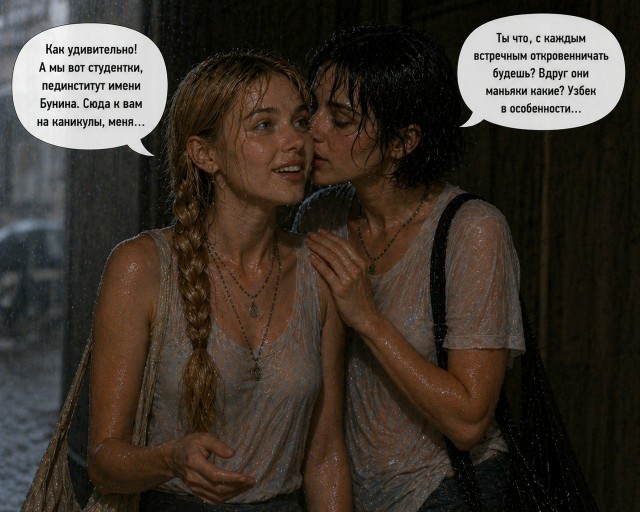 Комикс про стереотипный Питер