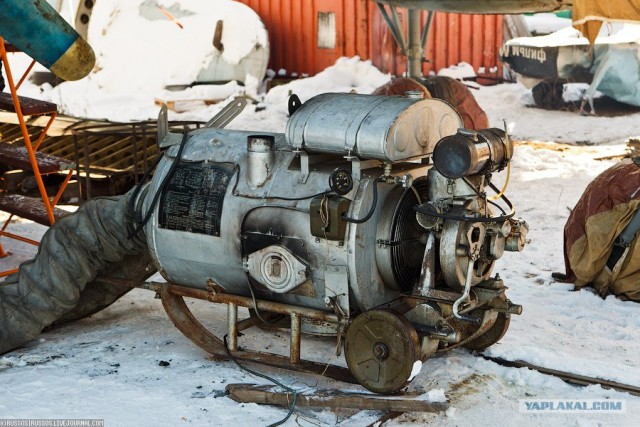 Восстановление Ил-14Т на Тушинском аэродроме