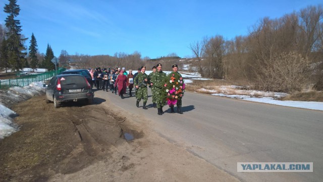 Спустя 76 лет боец вернулся домой