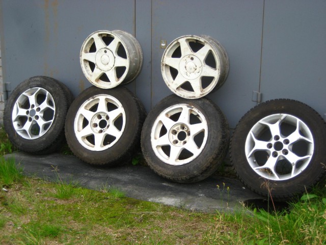 Колеса на Opel Omega или Vectra на литых алюминиевых дисках 195-65 R15