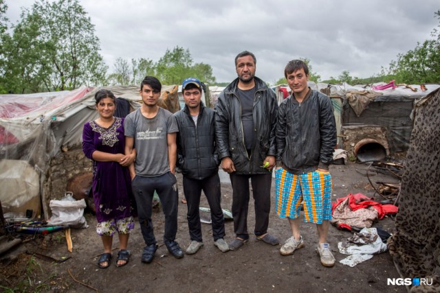 В Новосибирской области обнаружен палаточный городок мигрантов