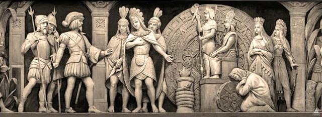 Эрнан Кортес. Гибель Теночтитлана.=