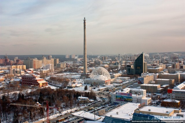 Заброшенная телебашня, Екатеринбург