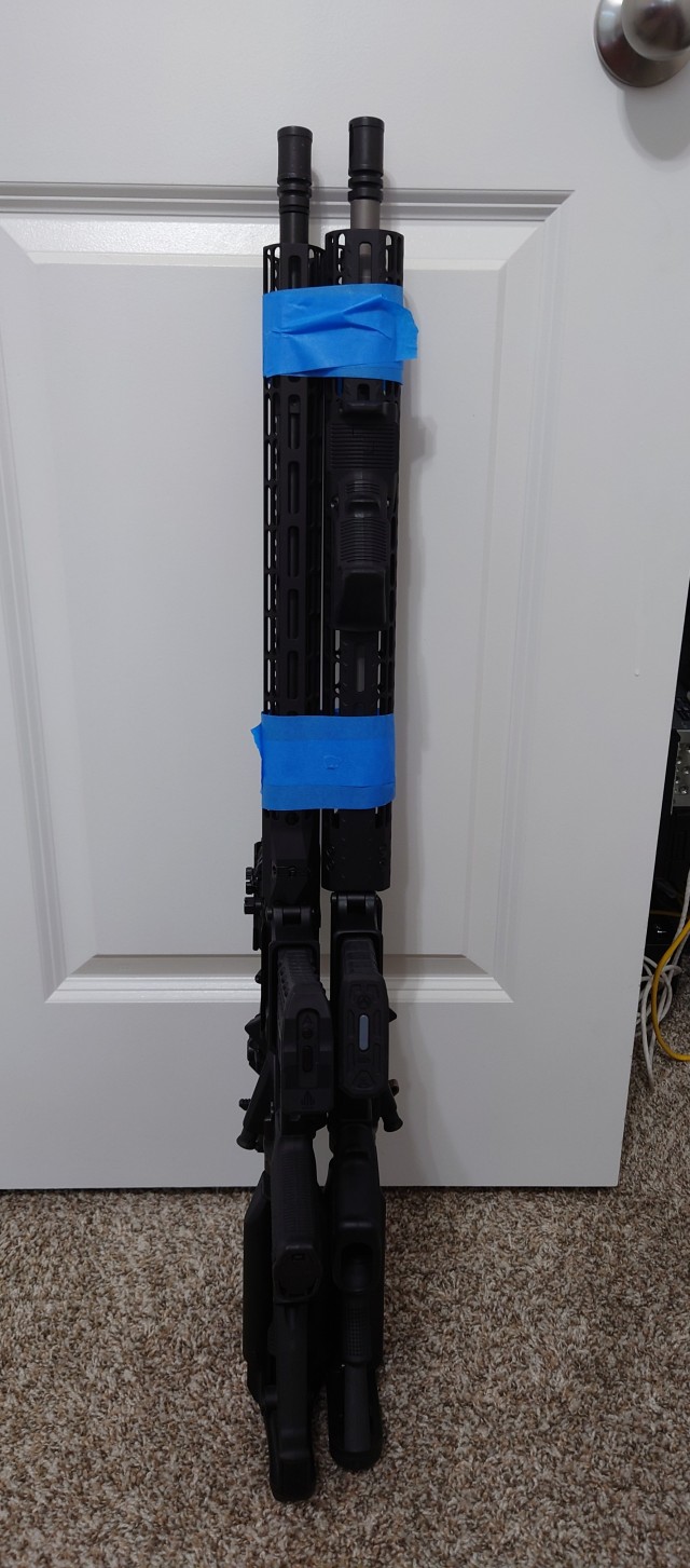 Французская винтовка с двумя стволами